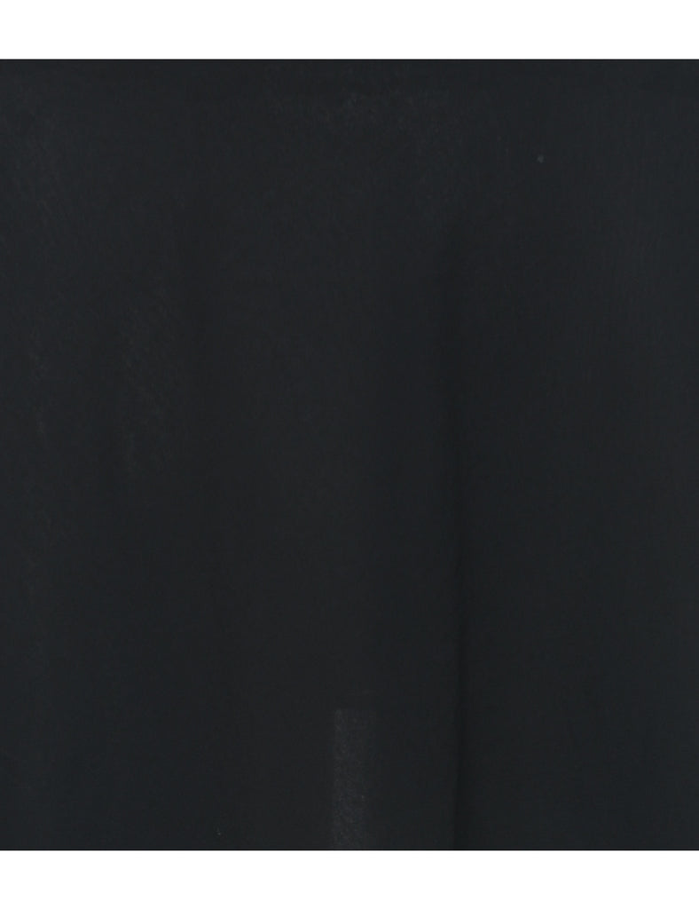 Black Flared Skirt - S