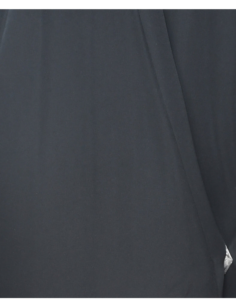 Black Full Length Kimono - L