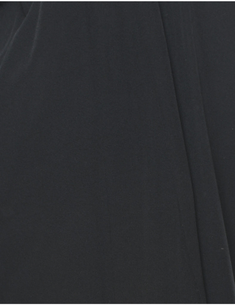 Black Full Length Kimono - L