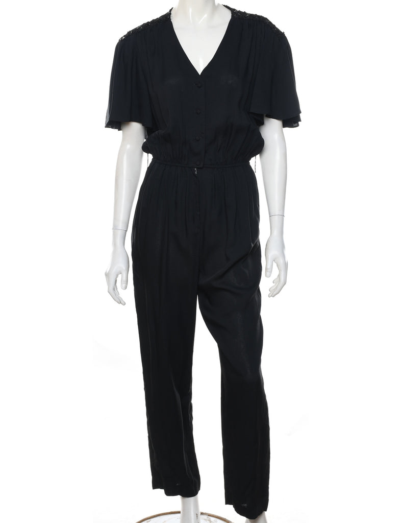 Black Jumpsuit - M