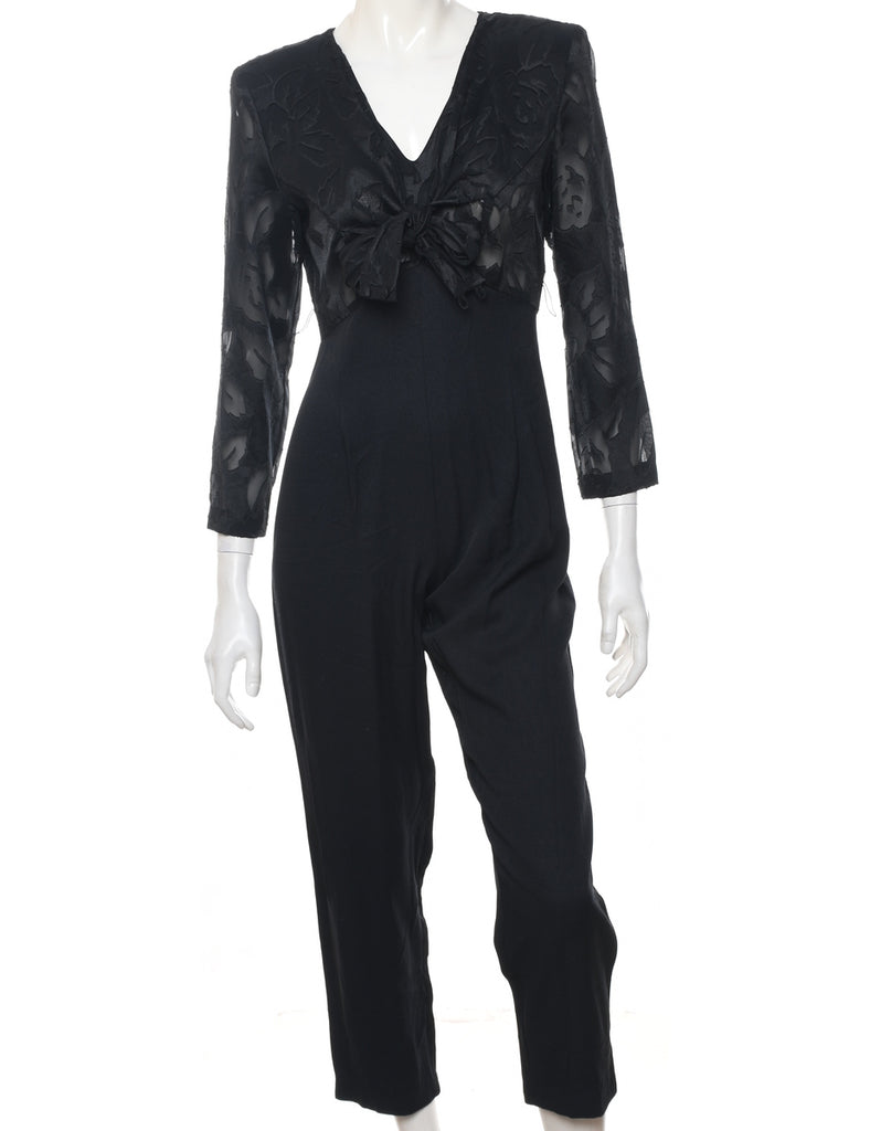 Black Jumpsuit - M