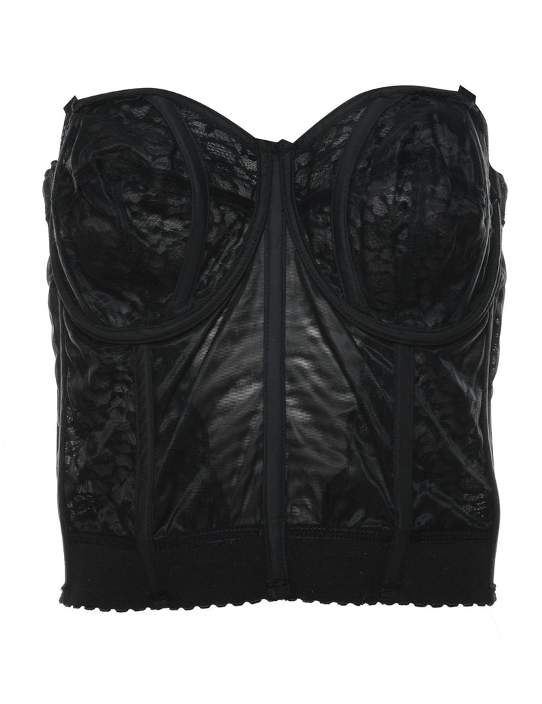 Black Lace Corset - XS