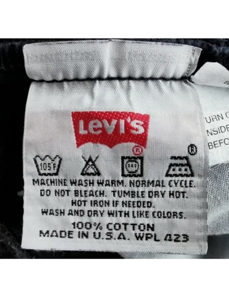 Black Levi's Jeans - W35 L33