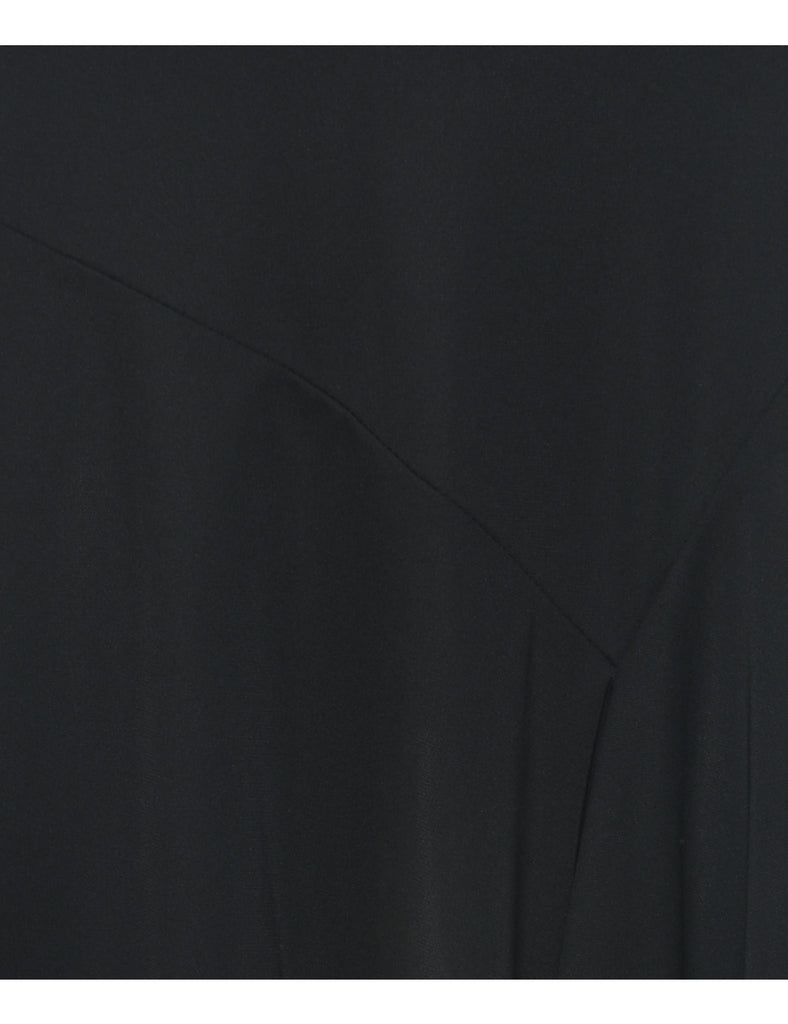 Black Midi Skirt - M