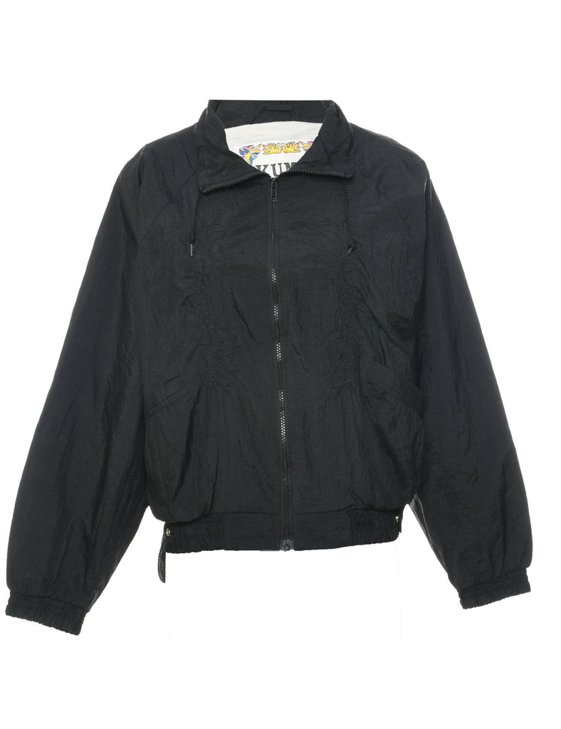 Black Nylon Jacket - M