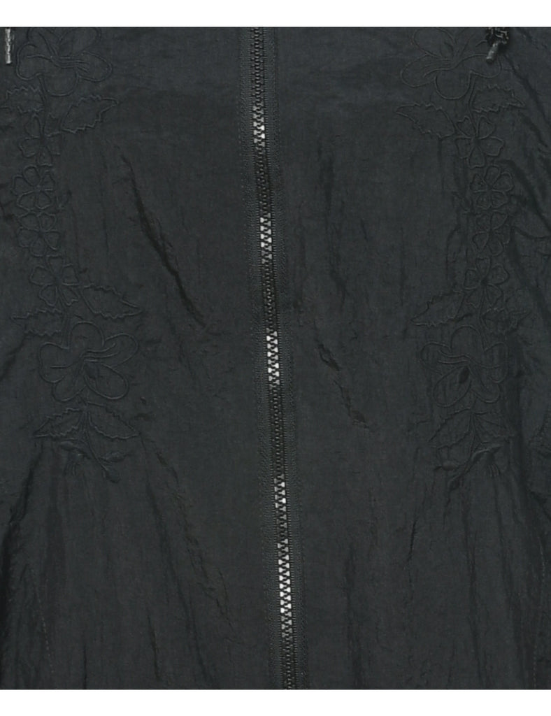 Black Nylon Jacket - M