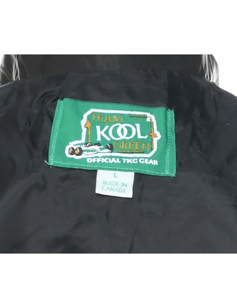 Black Nylon Jacket - L