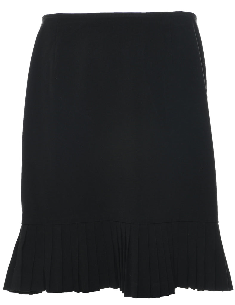 Black Pencil Skirt - M