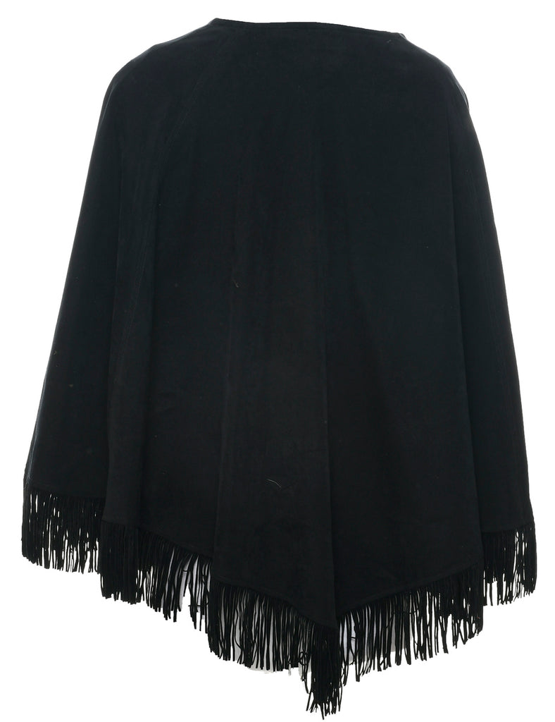 Black Poncho - XL