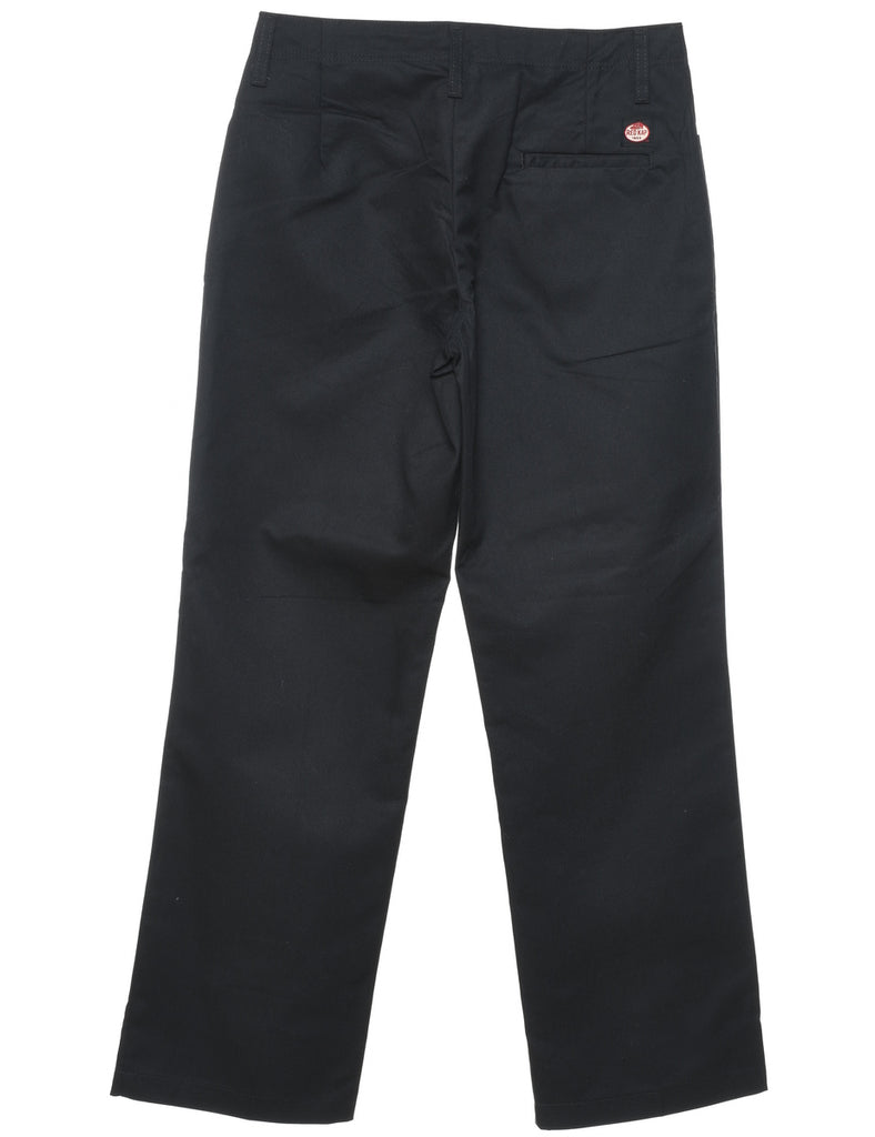 Black Red Kap Trousers - W30 L30