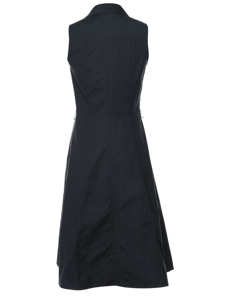 Black Shirt Dress - M