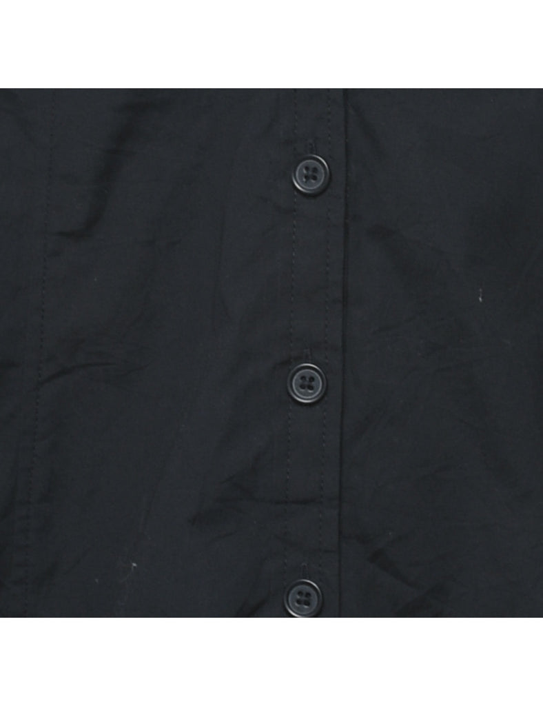 Black Shirt Dress - M