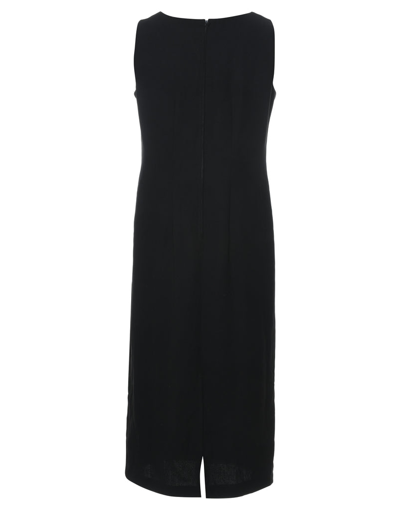 Black Sleeveless Dress - M