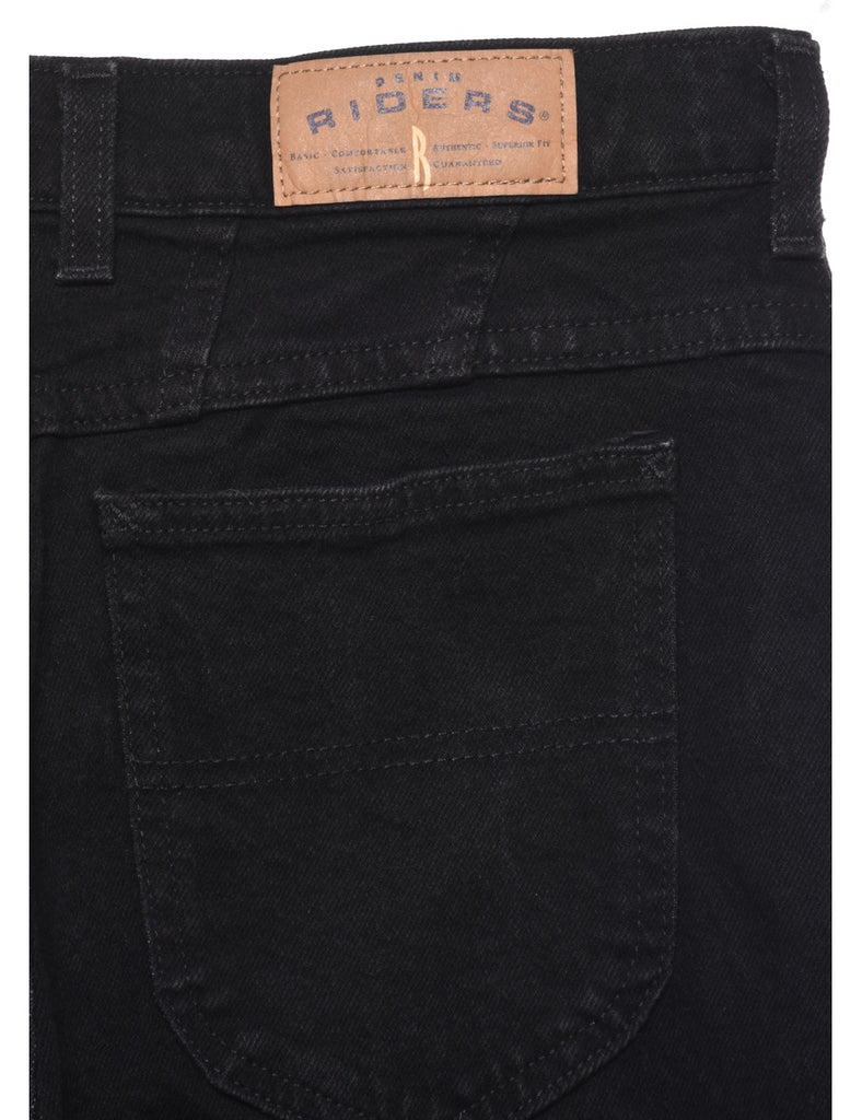 Black Straight Fit Jeans - W30 L29