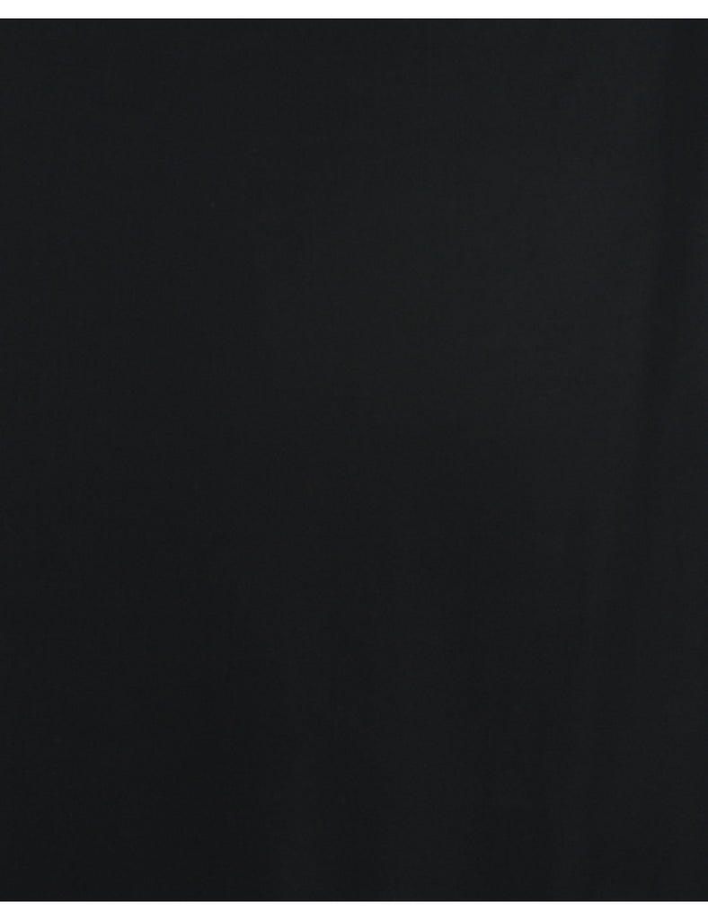 Black Strechy Dress - L