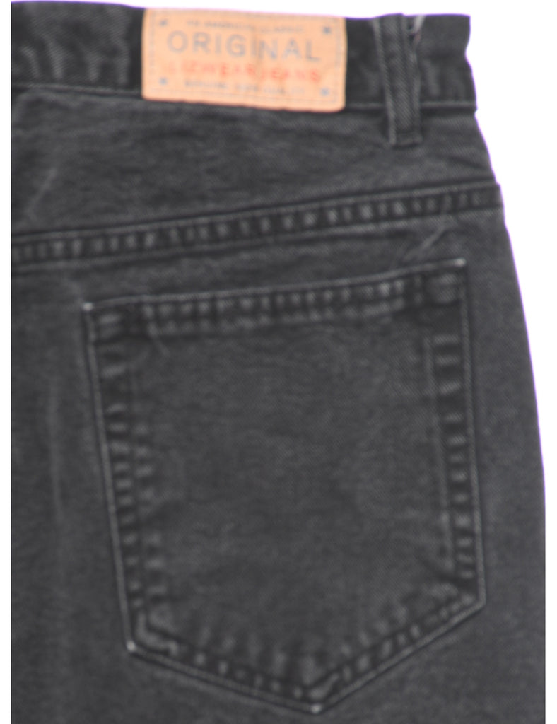 Black Tapered Jeans - W26 L27