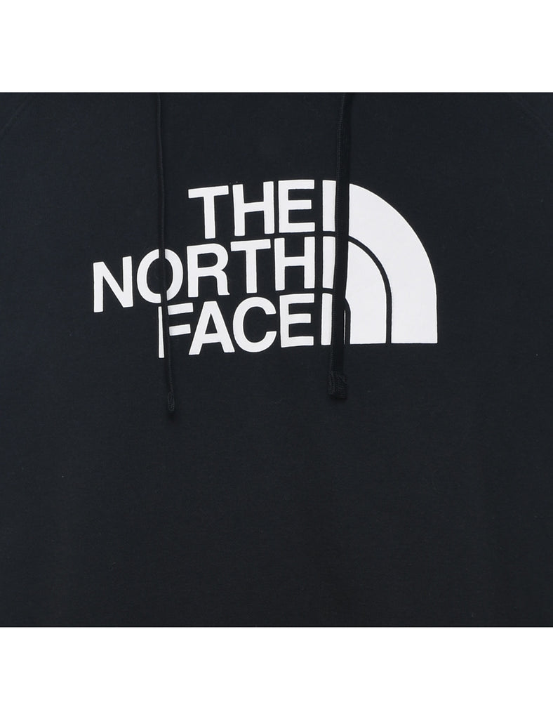 Black The North Face Printed Hoodie - L