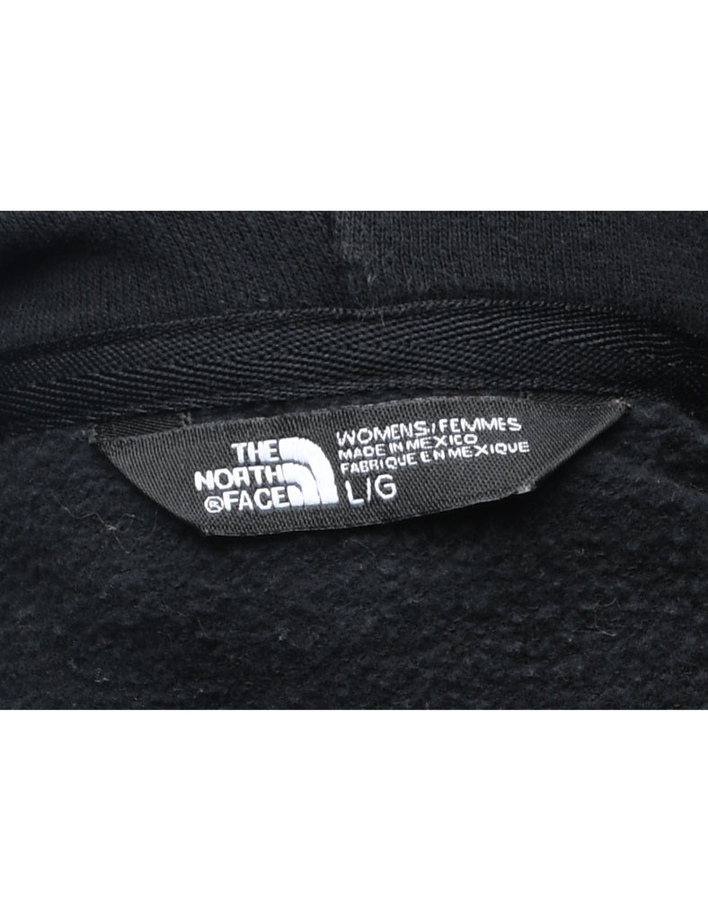 Black The North Face Printed Hoodie - L