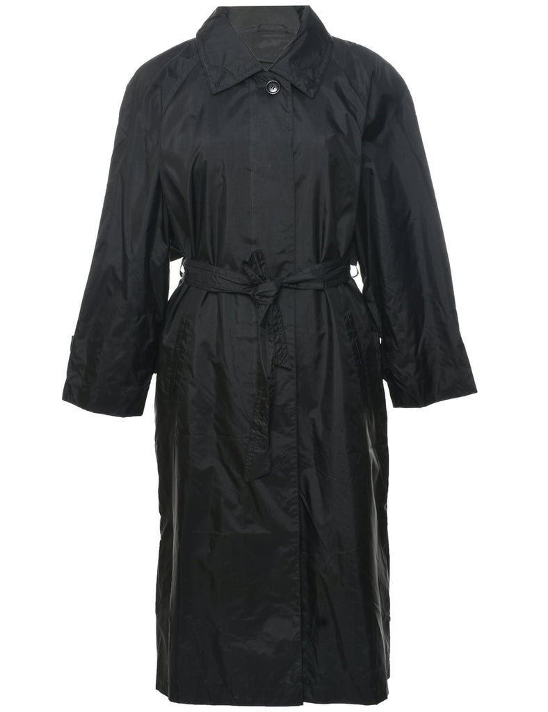 Black Trench Coat - L