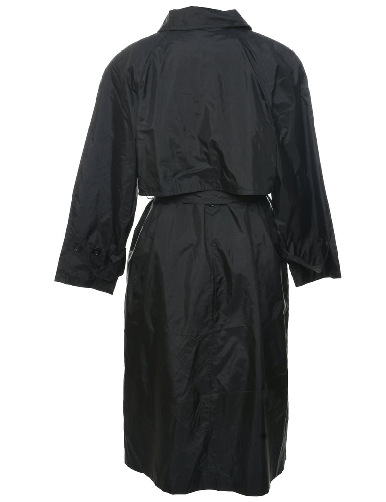 Black Trench Coat - L