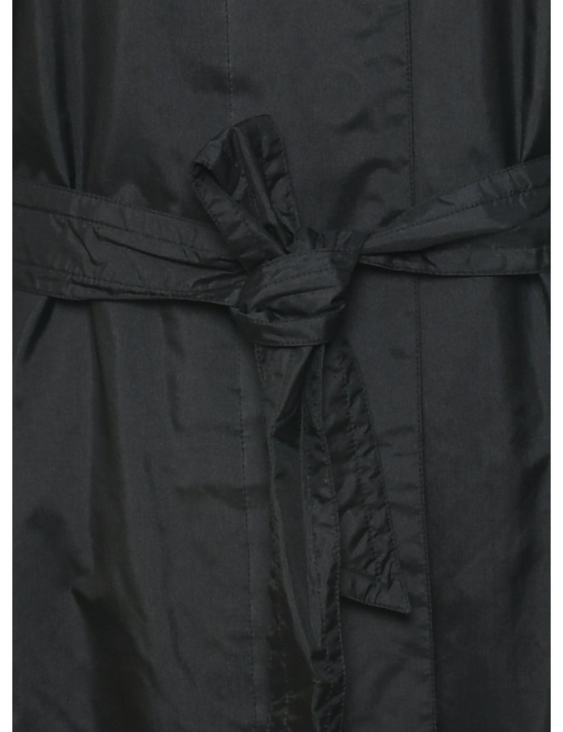 Black Trench Coat - L