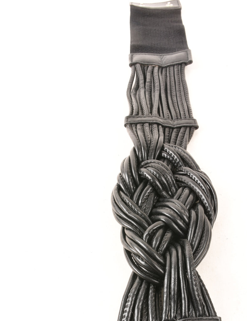 Black Waist Belt - M