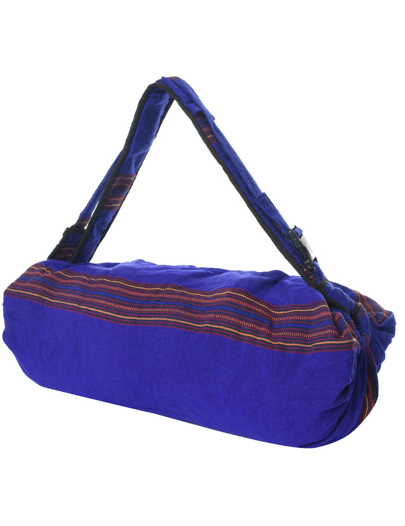 Blue Barrel Bag - S