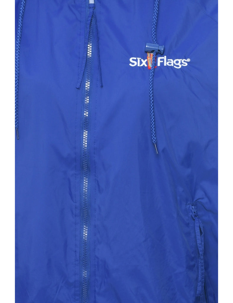 Blue Nylon Jacket - M