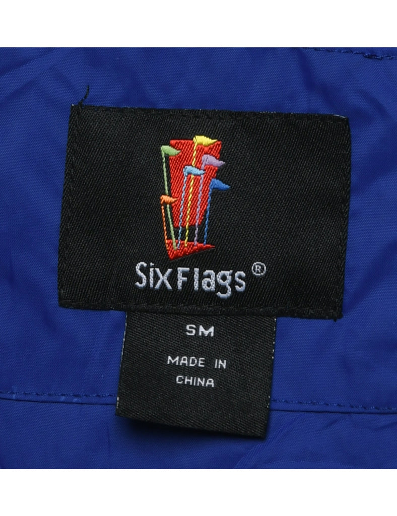 Blue Nylon Jacket - M