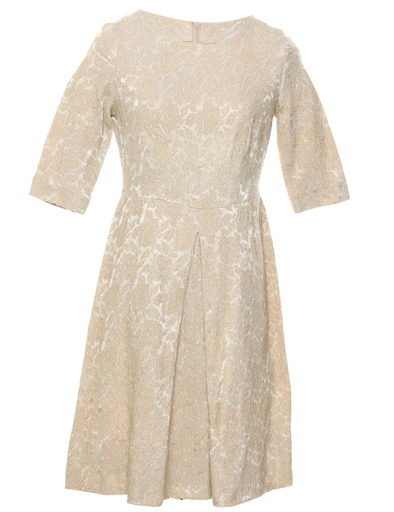 Brocade Dress - S