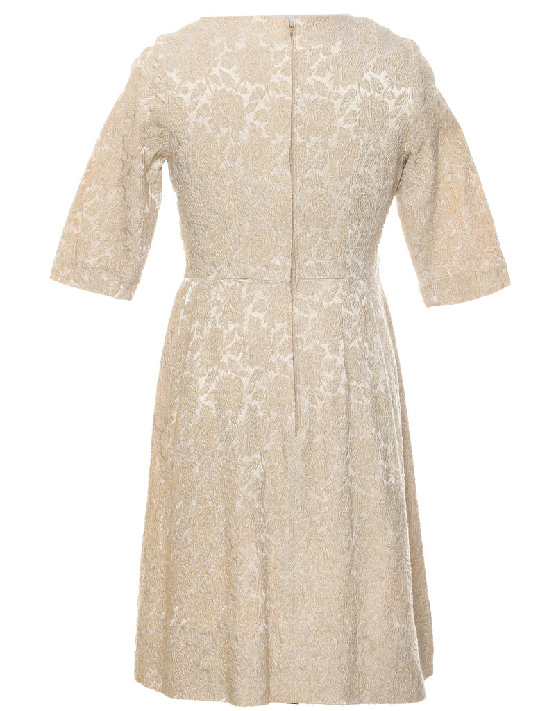 Brocade Dress - S