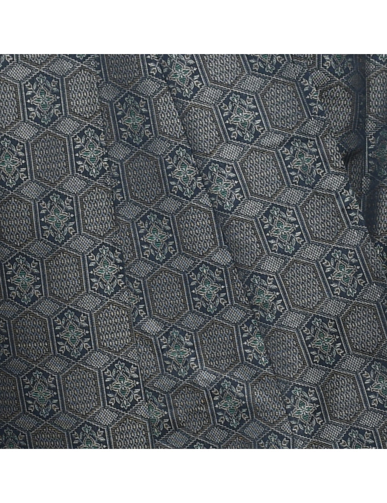 Brocade Pattern Full Length Kimono - L