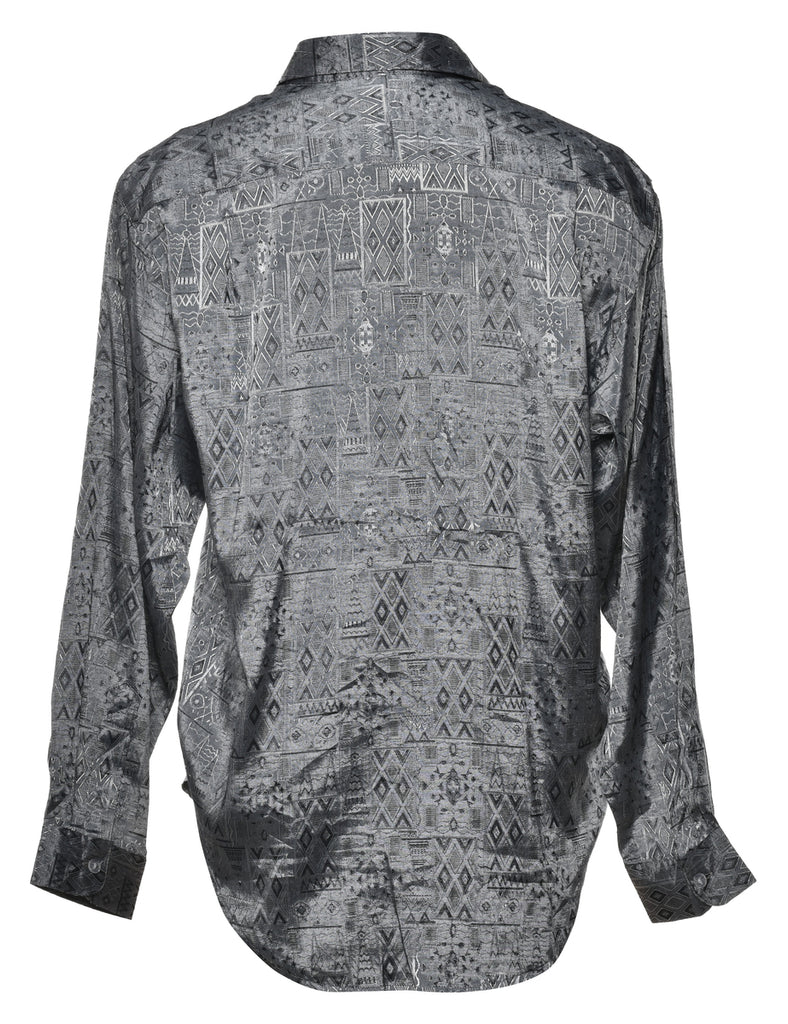 Brocade Pattern Shirt - M