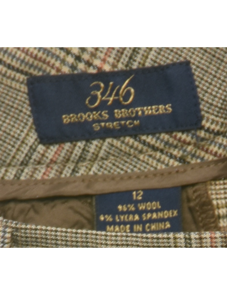 Brooks Brothers Dogtooth Trousers - W32 L30