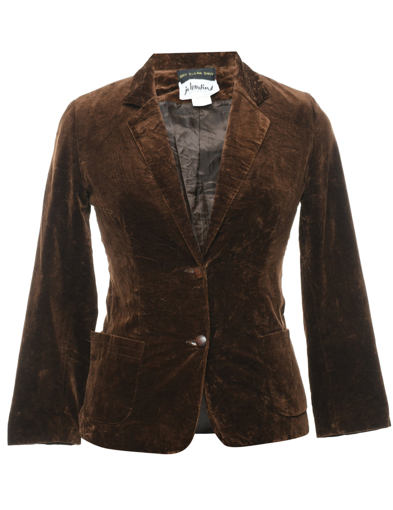 Brown Blazer - M