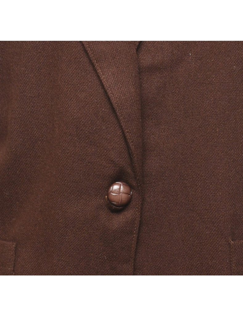 Brown Blazer - L