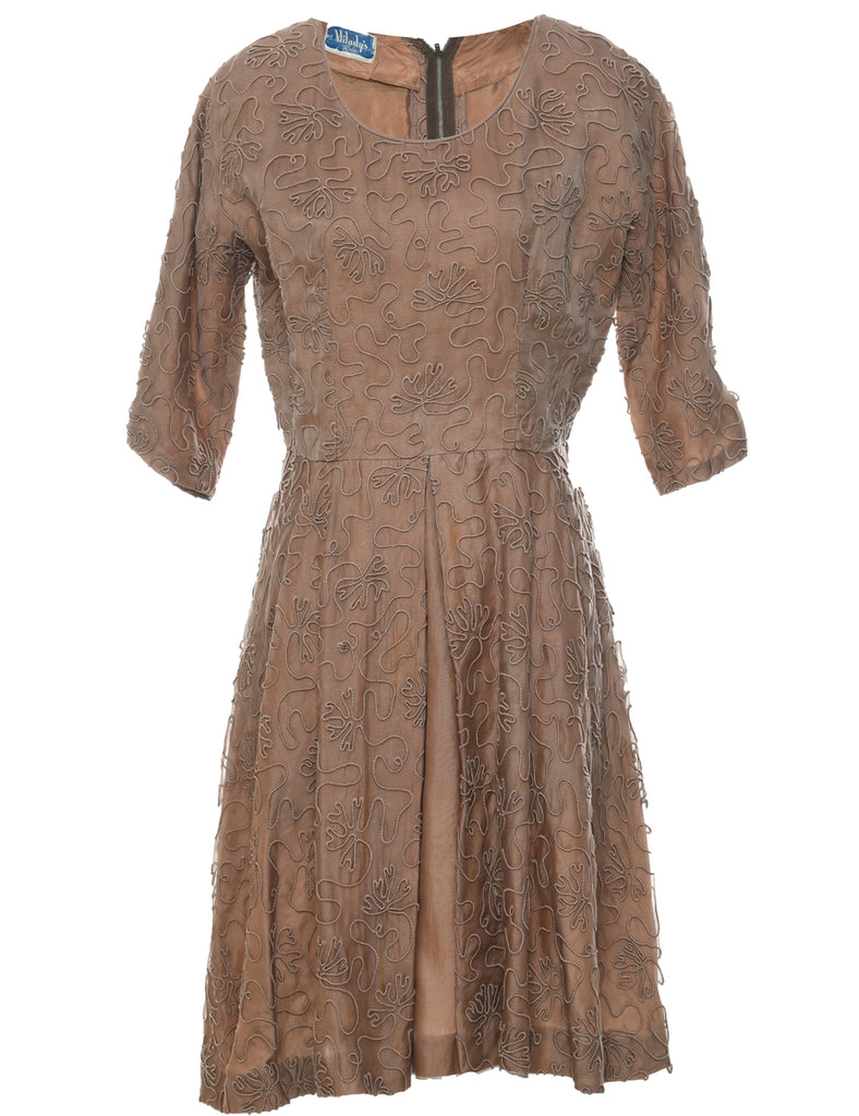 Brown Dress - M