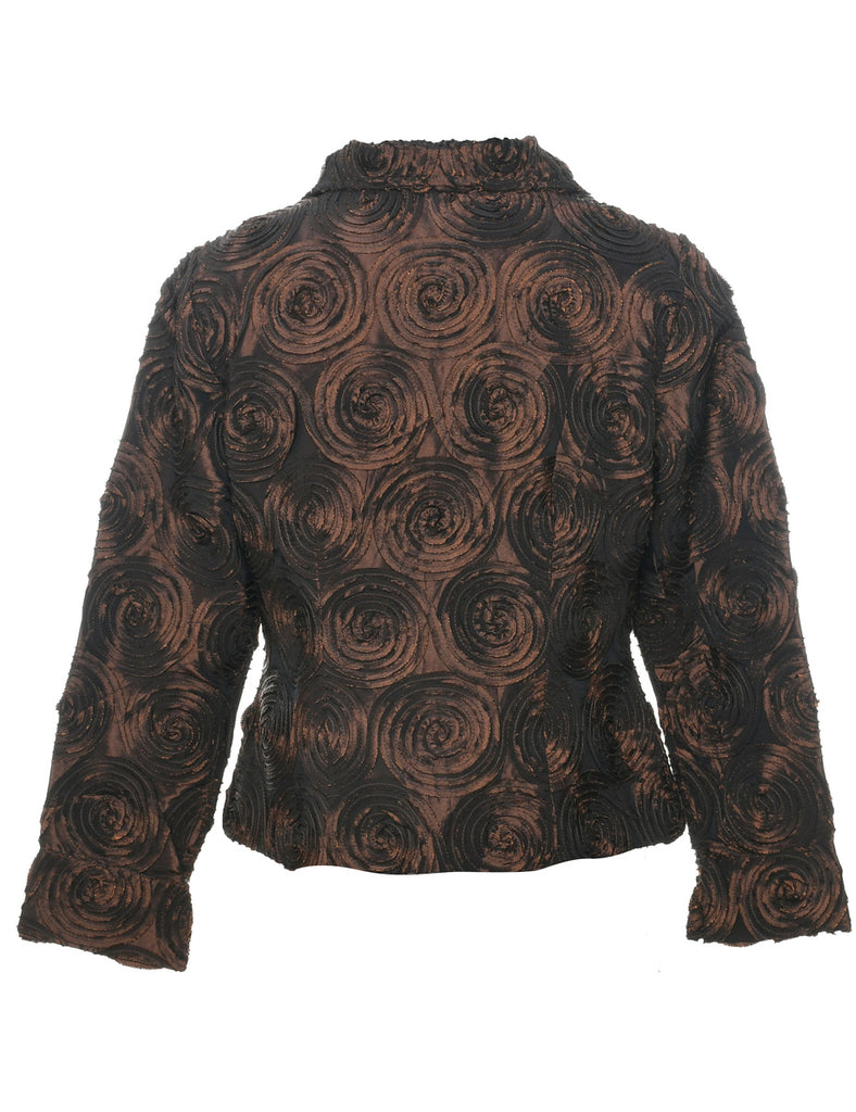 Brown Evening Jacket - M