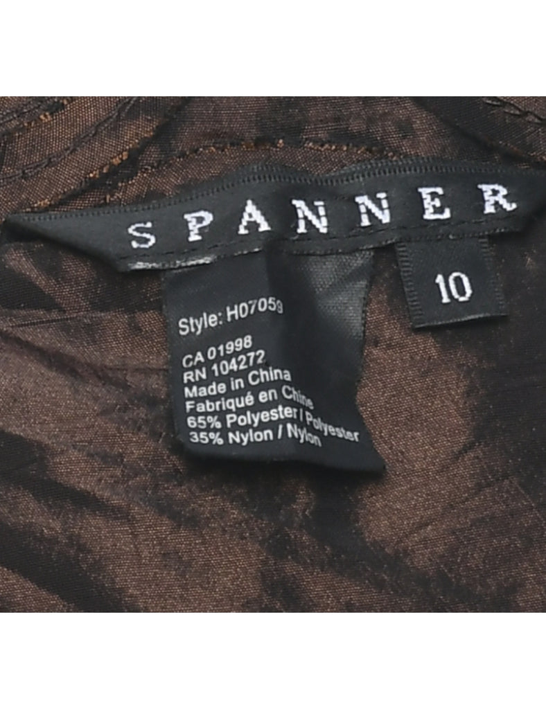 Brown Evening Jacket - M