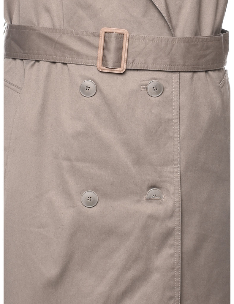 Brown Trench Coat - L