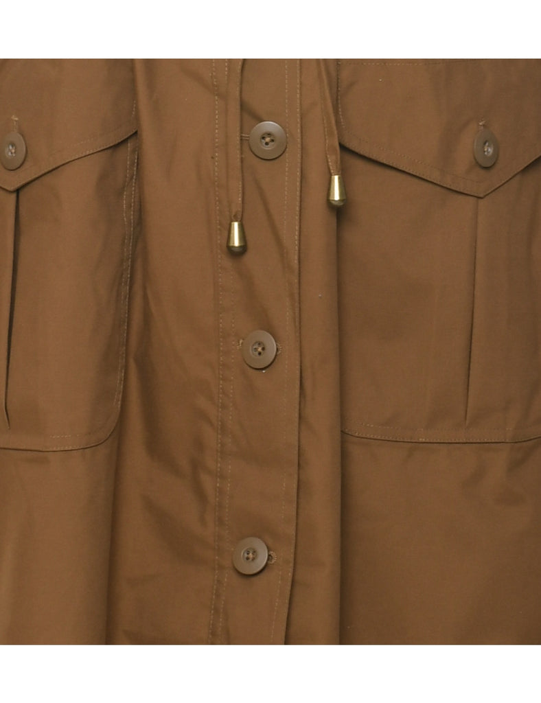 Brown Trench Coat - S
