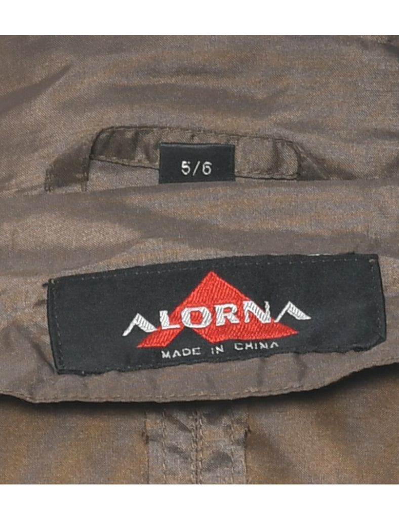 Brown Trench Coat - XL