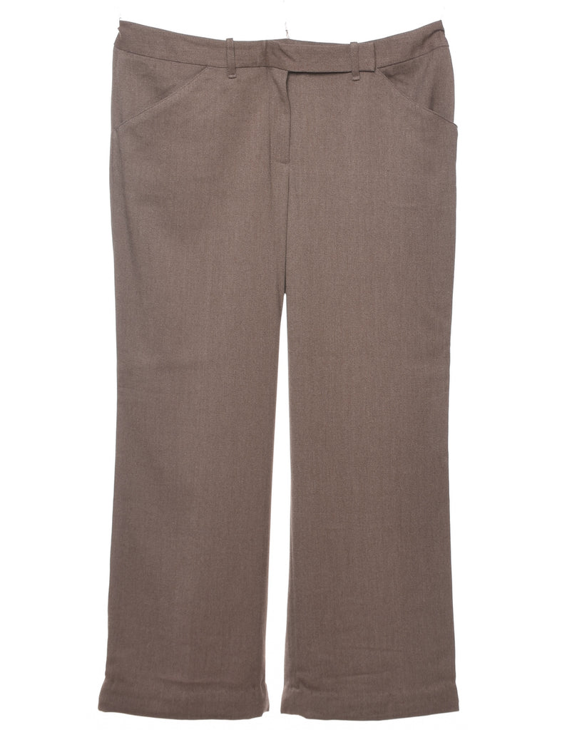 Brown Trousers - W36 L28