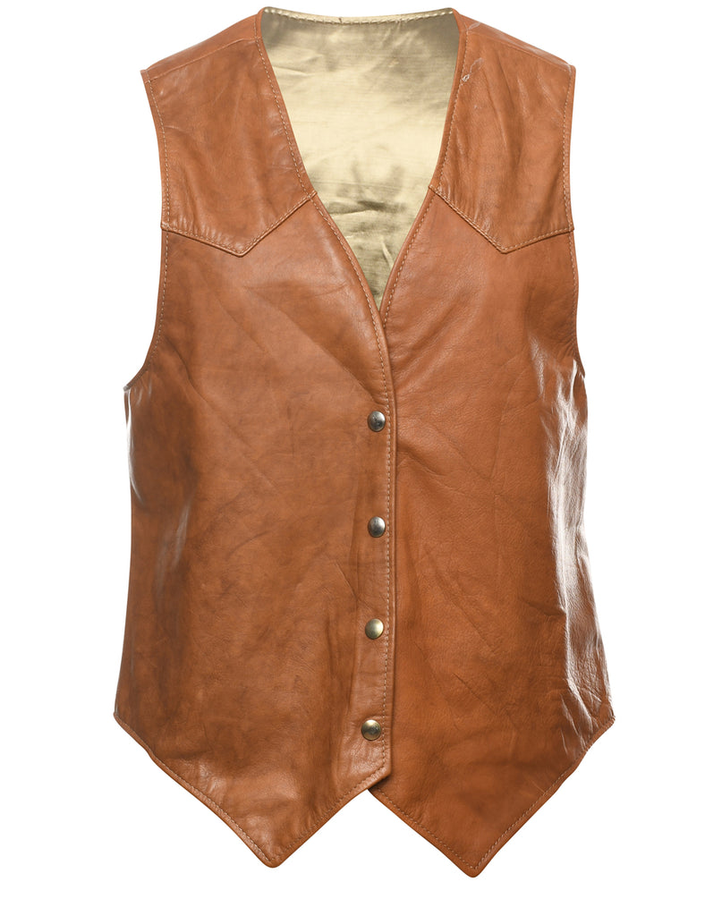 Brown Waistcoat - L