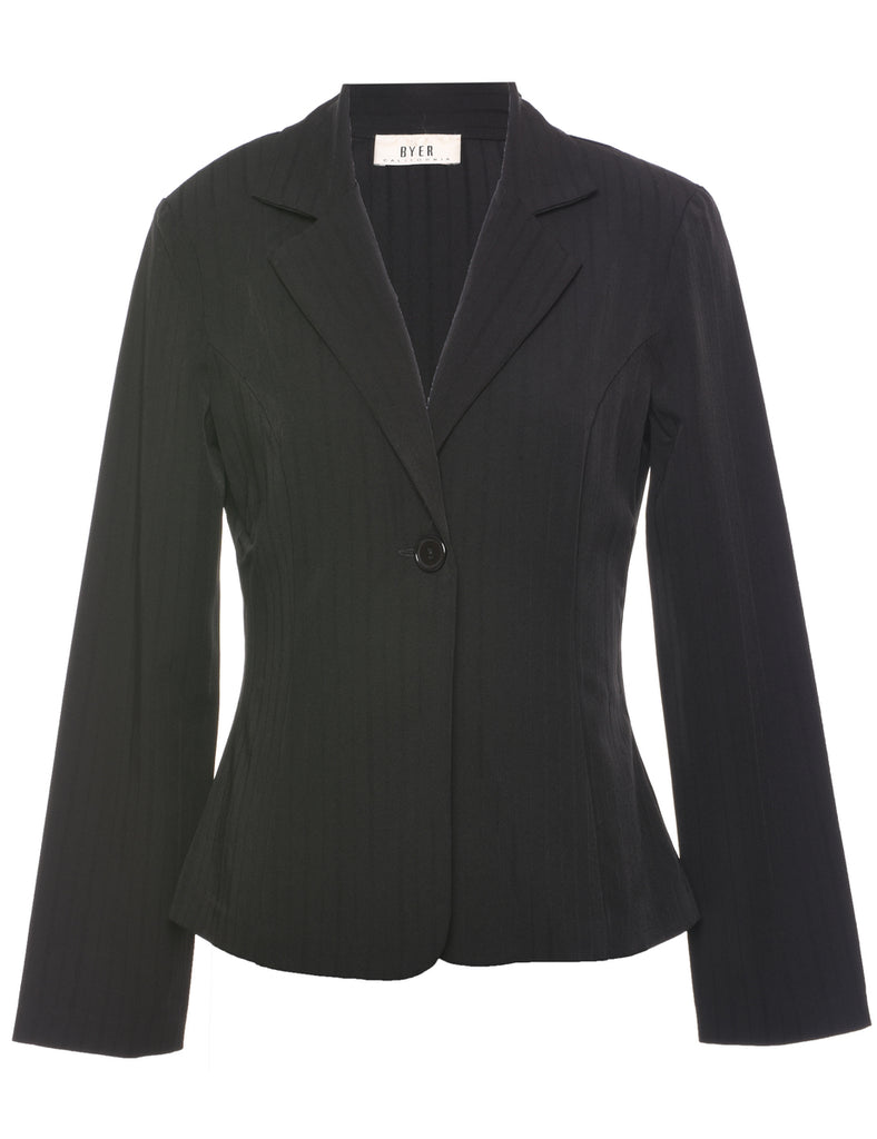 Button Front Blazer - M