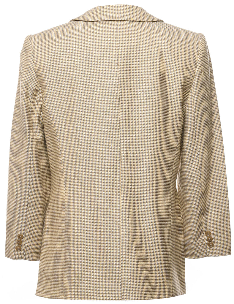 Button Front Blazer - L