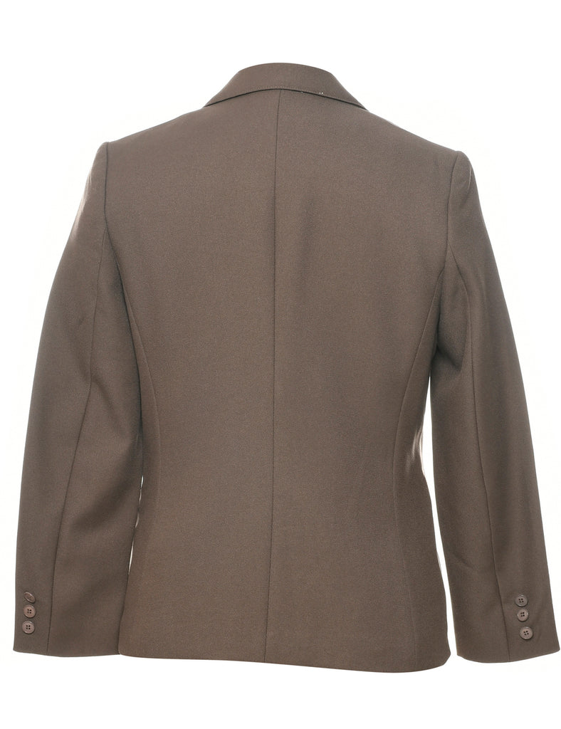 Button Front Blazer - S