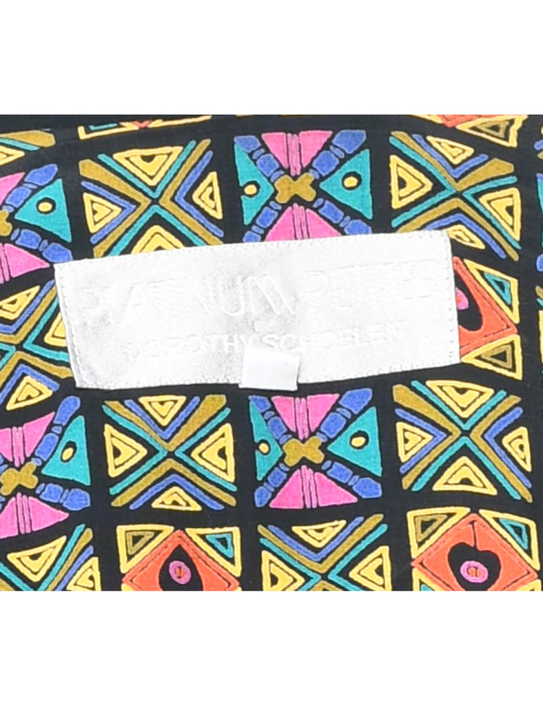 Button Front Blazer - L