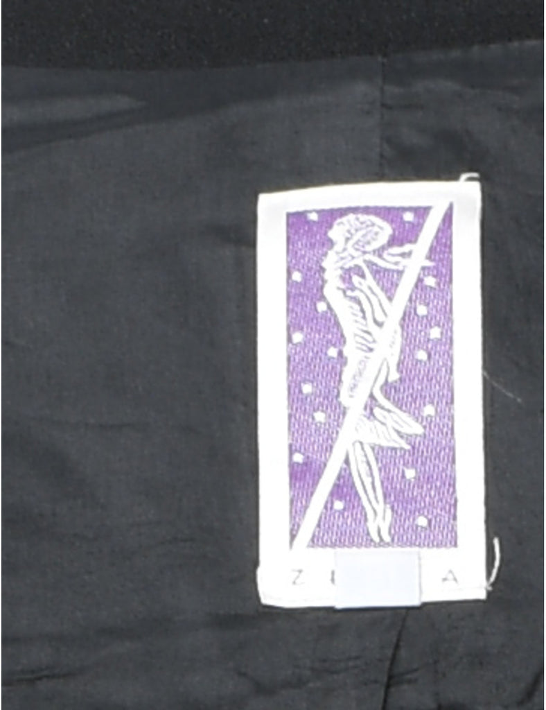 Button Front Blazer - M