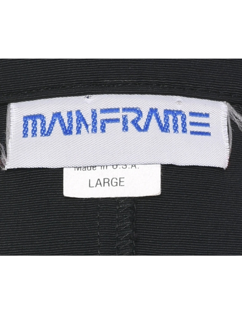 Button Front Blazer - L